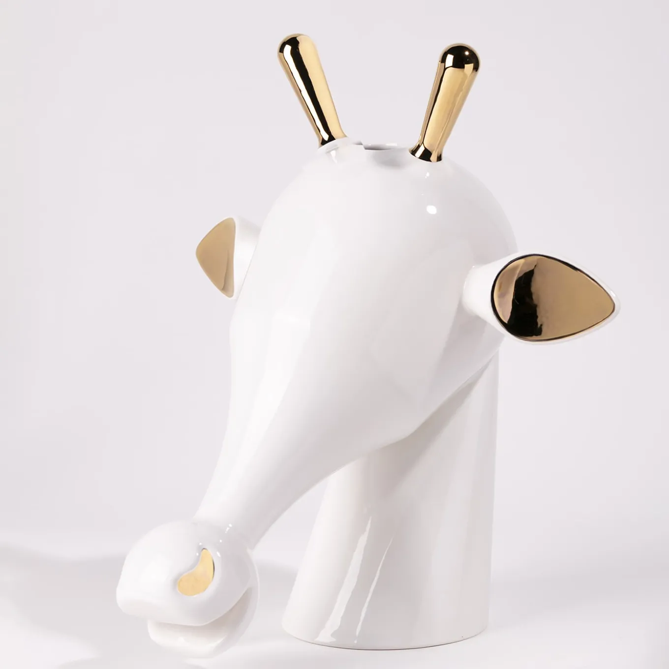 Nina White Vase