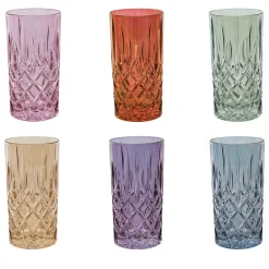 Nobile Set of 6 Soft Drink Glasses