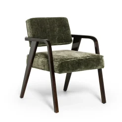 Nocina/C Dining Green Velvet Chair by Storagemilano