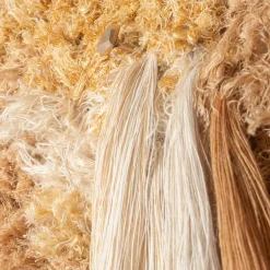 NOLOOM Surgis 004 Ochre, Linen, Cream, Sage Diptych Tapestry