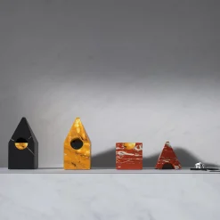 Nostalgia Yellow Marble Jewerly Box