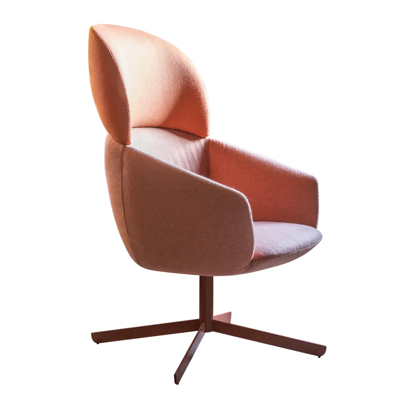 Not Pink Highback Lounge Armchair