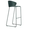 Not Wood Dark Green Bar Stool #2