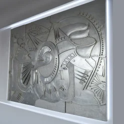 Note D'Argento Silver Decorative Panel
