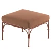Nottambula Wrought Iron Light-Brown Ottoman