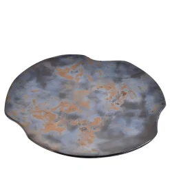 Notte Stellata #2 Ceramic Decorative Plate by Nino Basso