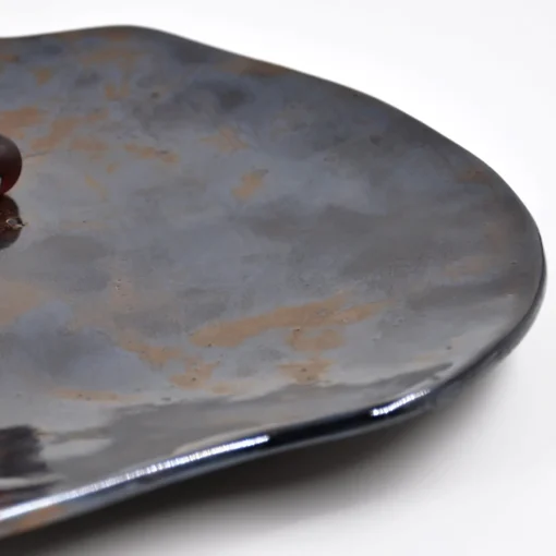 Notte Stellata #2 Ceramic Decorative Plate by Nino Basso