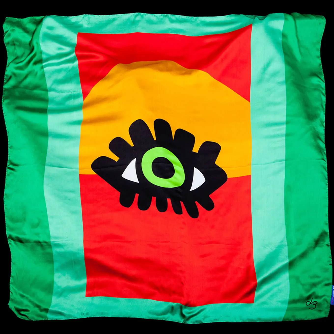 Nova Idola Polychrome Print on Silk Tapestry