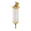 Novecento Cylindrical Brass Wall Sconce
