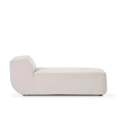 Nuda White Kids Chaise Longue By Simone Micheli