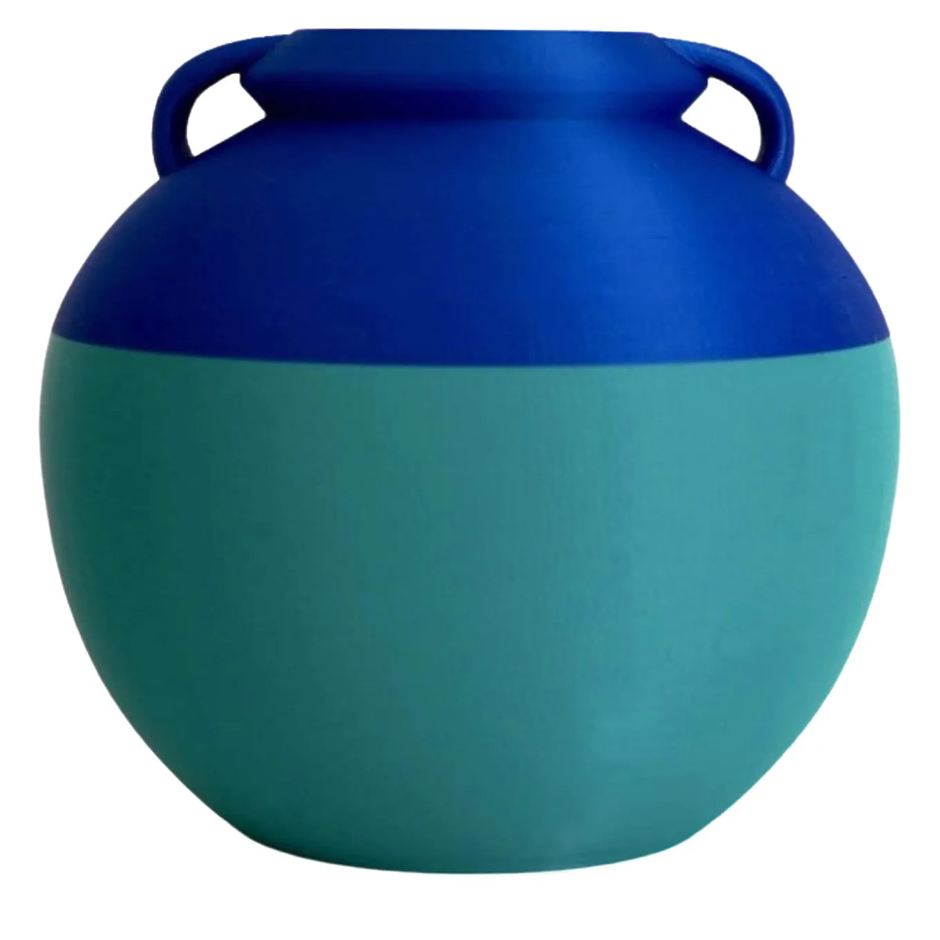 Numa Pompilio L Bicolor Green And Blue Amphora #1