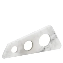 Numerocinque Spaghetti Holder with Engraving in Carrara Marble