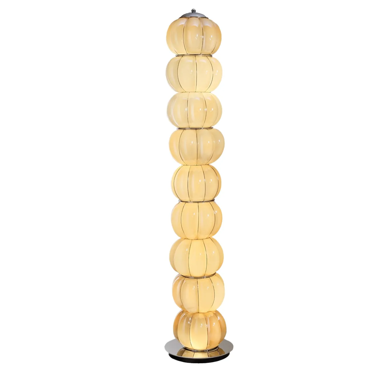 Nuvola Amber Floor Lamp