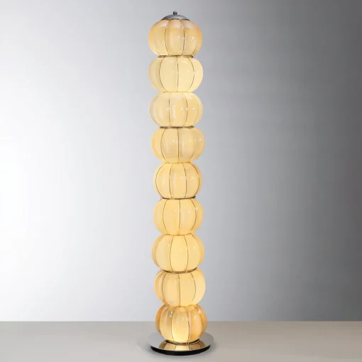 Nuvola Amber Floor Lamp