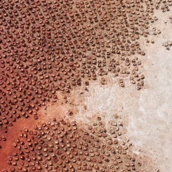 NYC Urban Panorama Textured Resin Diptych Painting