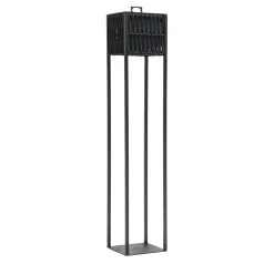 Oasi Black Floor Lantern