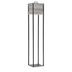 Oasi Gray Floor Lantern