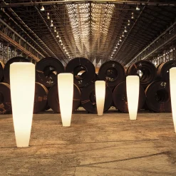 Obice Large White Floor Lamp