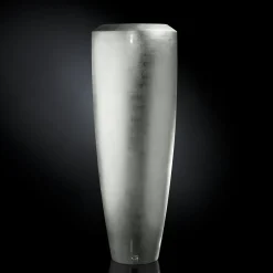 Obice Tall Silver Vase