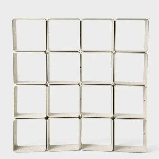 Obo Pearl White Modular Container Shelf
