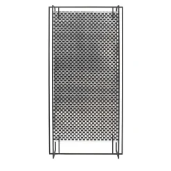 Obsidium Black Op-Art Dividing Panel