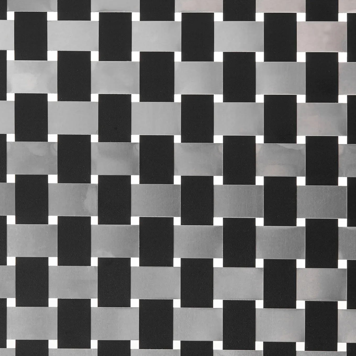 Obsidium Black Op-Art Dividing Panel