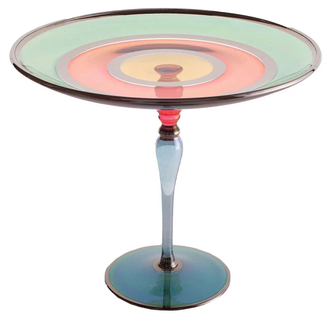 Olimpia Ø 21 cm Polychrome Cake Stand