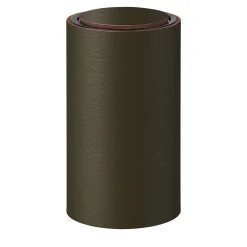 Olive Leather Toohpick Holder