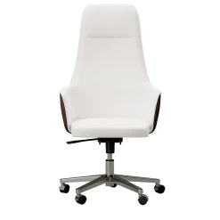 Olivia Leather Swivel Chair