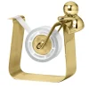 Omini Tape Holder in Polished Brass By Stefano Giovannoni