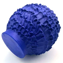 Onda Matte Deep Blue Big Round Vase