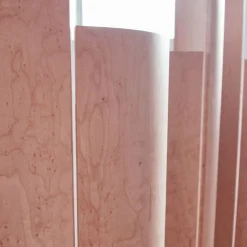 Onda Su Onda Maple Burl Veneer Room Divider