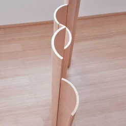 Onda Su Onda Maple Burl Veneer Room Divider