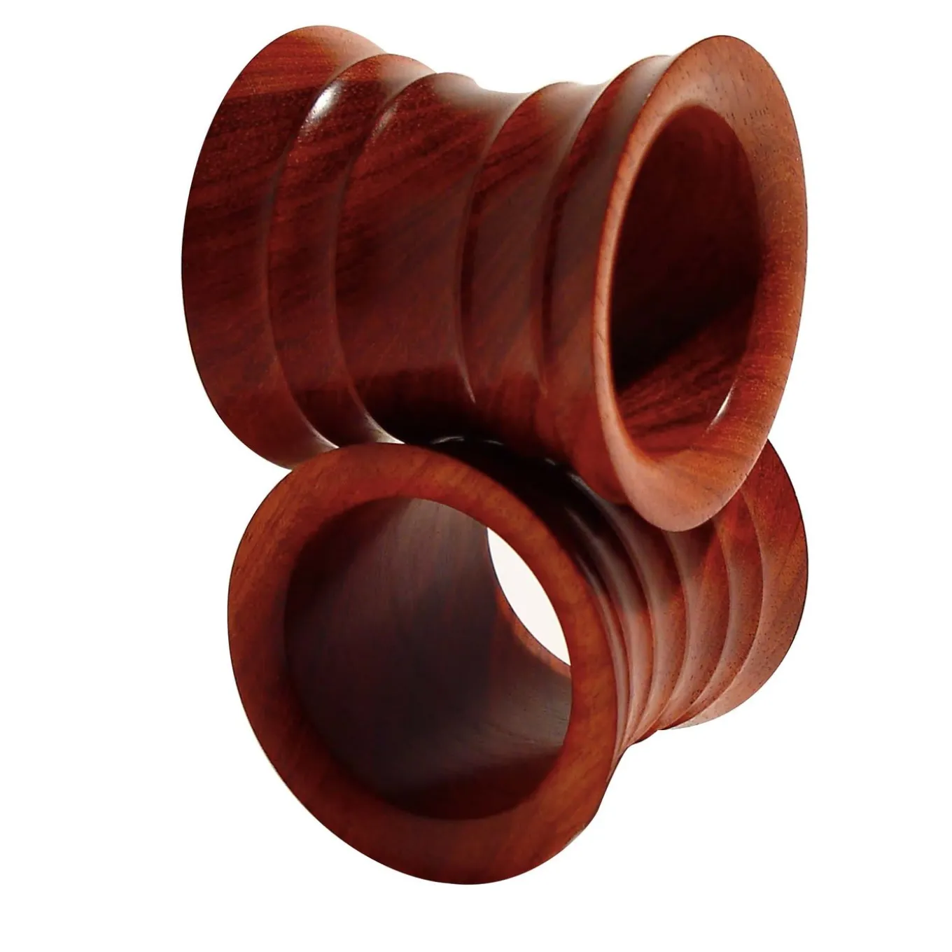 Onde Napkin Holder in Bubinga