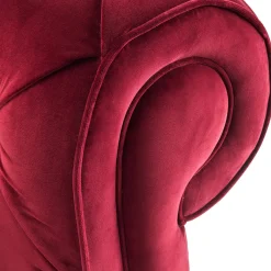 Opera Burgundy Sofa by Stefano Giovannoni