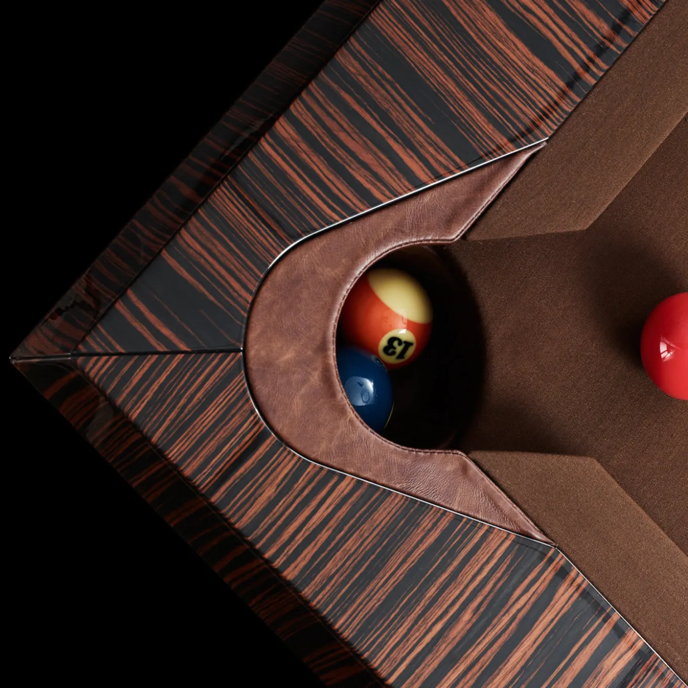 Opera Ebony Billiard Pool Table