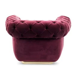 Opera Purple Armchair by Stefano Giovannoni