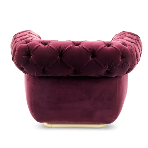 Opera Purple Armchair by Stefano Giovannoni