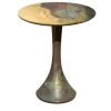 Opera' Tall Polychrome Metal Side Table