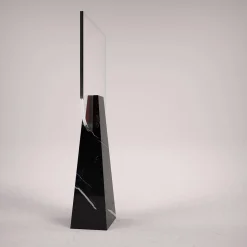 Ophelia Black Marquina Table Mirror