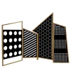 Opto Folding Screen Room Divider - Black