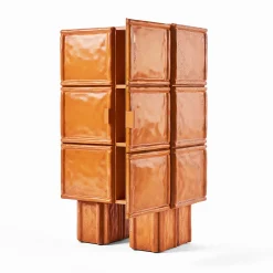 Orange Riva Cabinet by Patricia Urquiola
