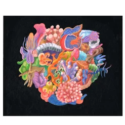 Organico Marino - Tempera Painting on Paper