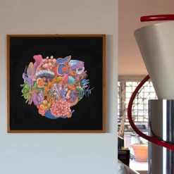 Organico Marino - Tempera Painting on Paper