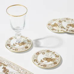 Oriente Italiano Aurum Set Of 4 Coasters
