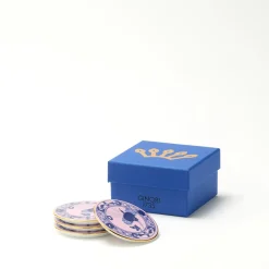 Oriente Italiano Azalea Set Of 4 Coasters