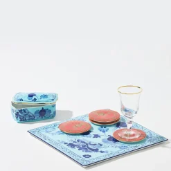 Oriente Italiano Rubrum Set Of 4 Coasters