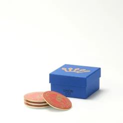 Oriente Italiano Rubrum Set Of 4 Coasters