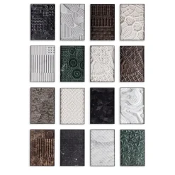 Origami Green Alpi Marble Decorative Panels