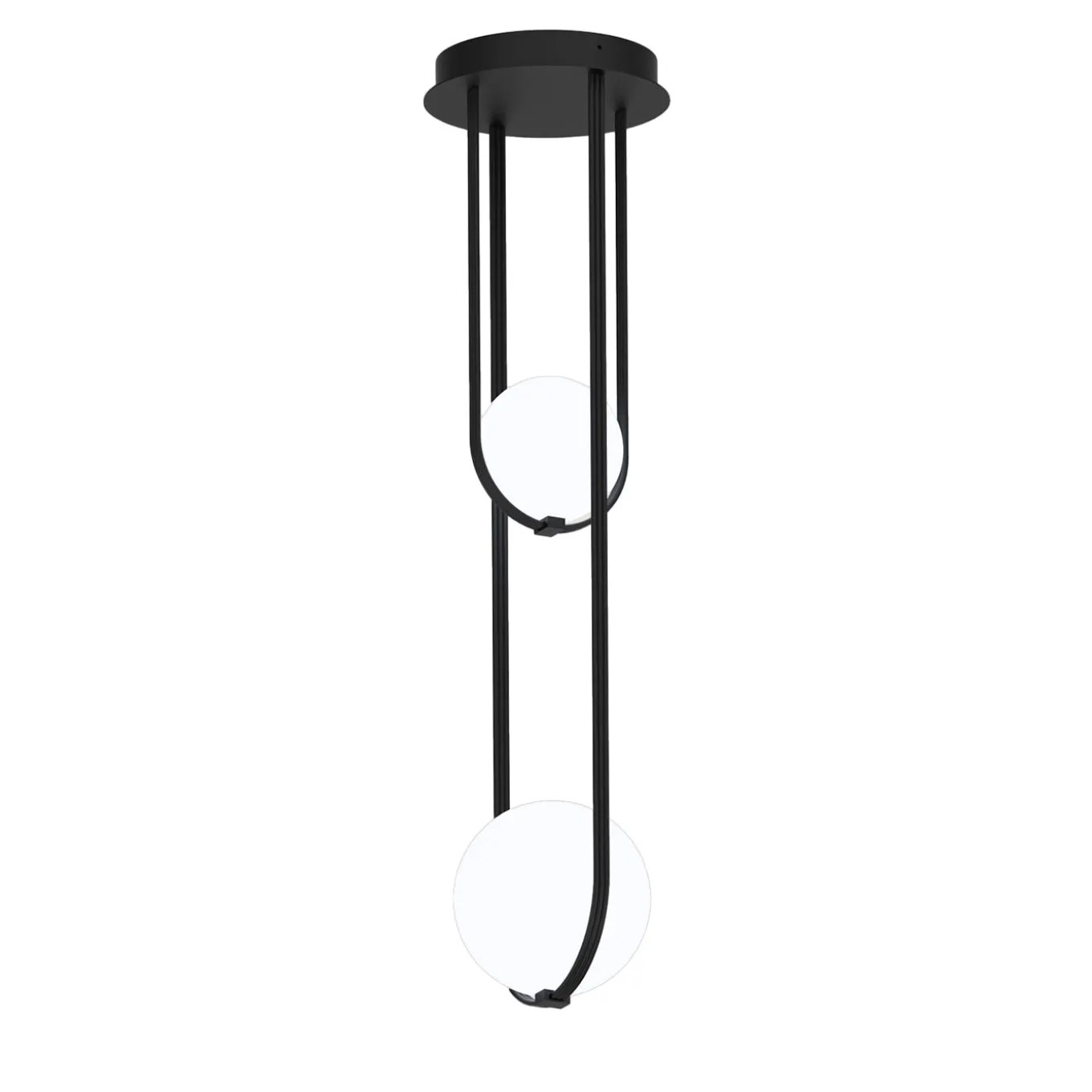 Orizzonte Black Ceiling Lamp